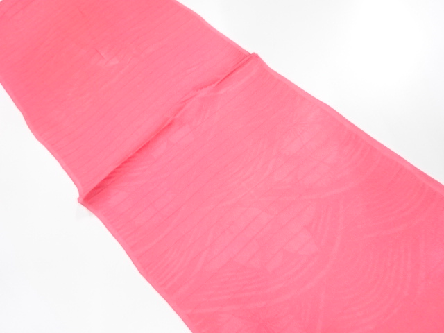 未使用品　正絹　絽　夏用帯揚げ